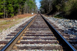 Train Tracks in Columbia County GA 9534